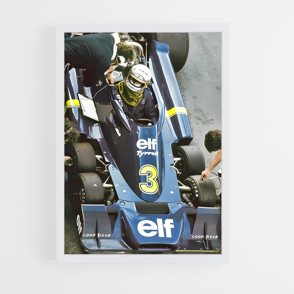 Poster P34 Legends – affiche Voitures de Formule 1 (vue 3)